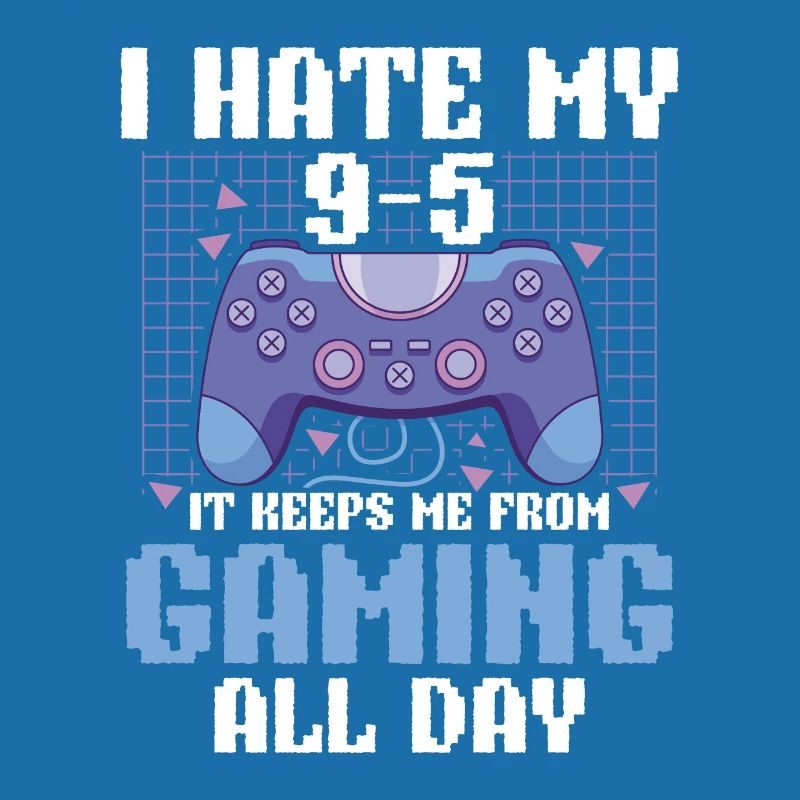 Play Controller Gaming I Hate Real Life