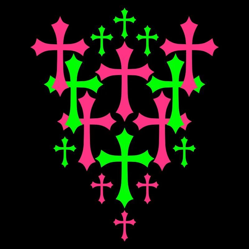03 Pattern Gothic Crosses