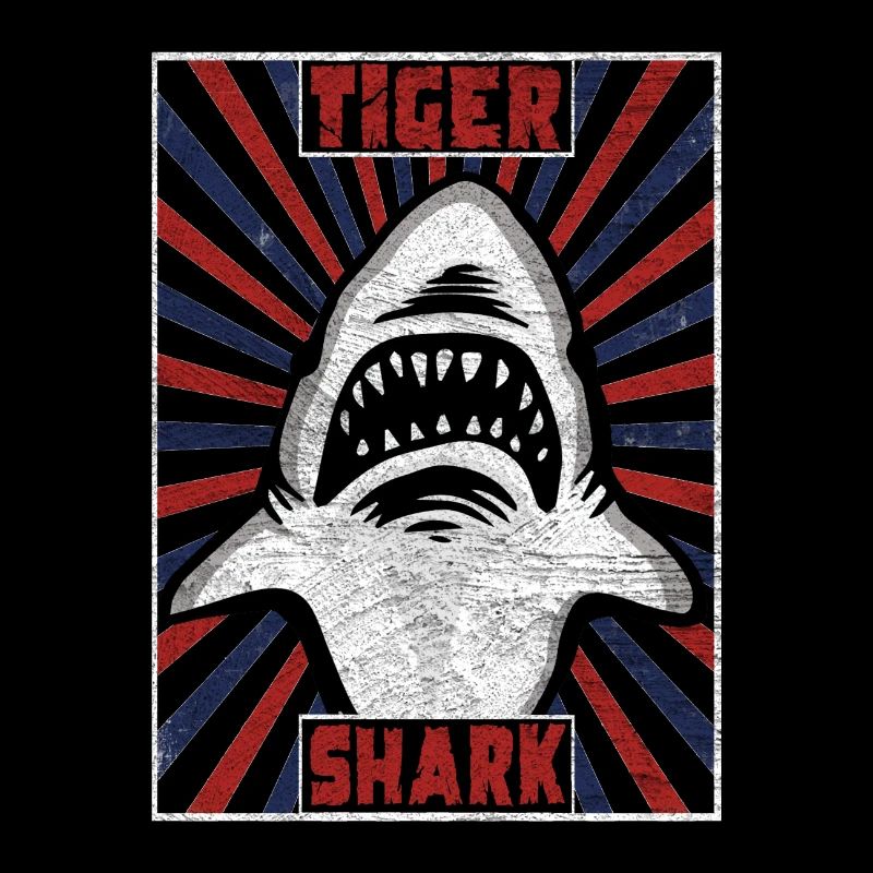 Requin tigre Requin créatures de la mer Requin oursin