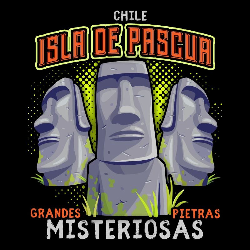 Moai, Têtes de pierre, Île de Pâques Rapa-Nui