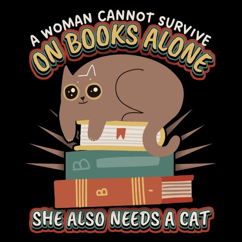 Bookworm, book, read, cat, funny saying
