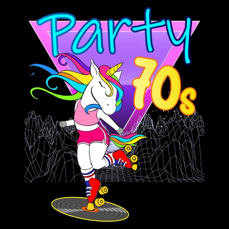 Unicorn Disco Vinyl Record 70s