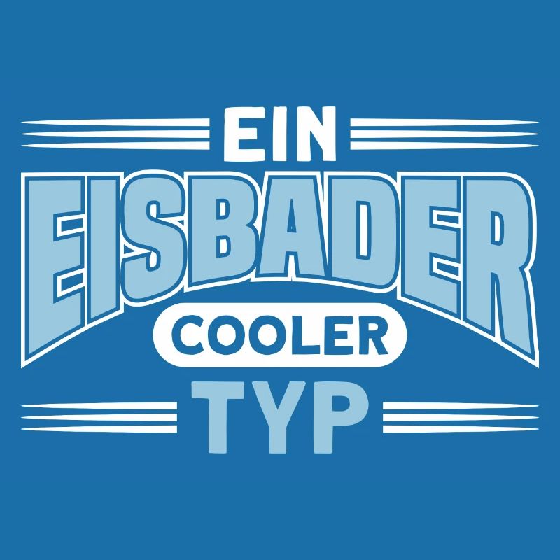 Ein Eisbader Cooler Typ