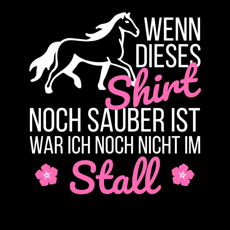 si cette chemise est encore propre cheval étable