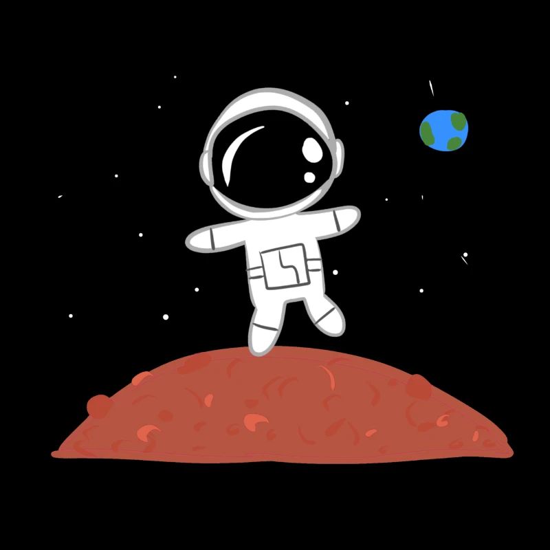 mars astronaute planète physique univers