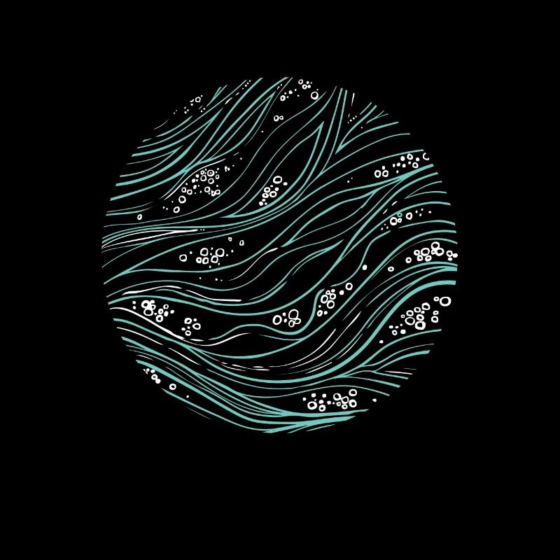 Ocean - ocean current circle