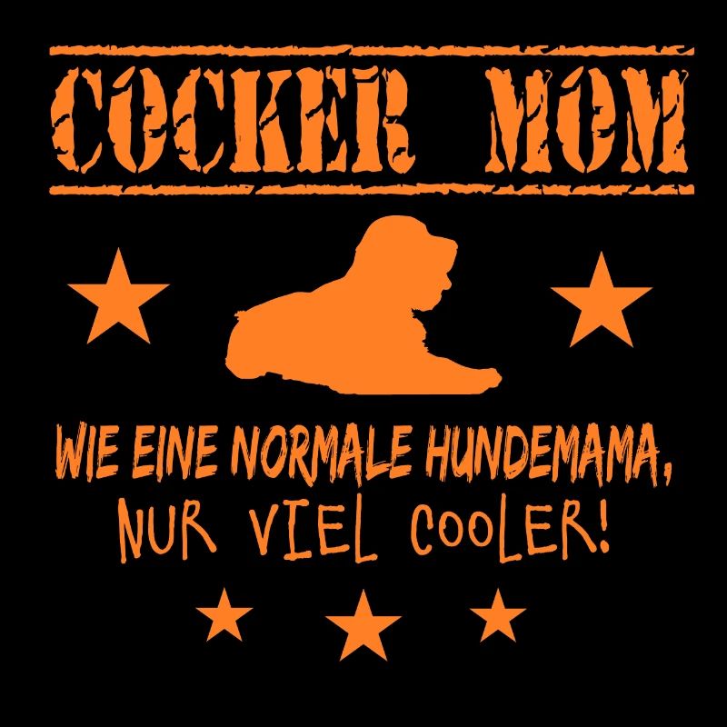 Cocker Mom Cocker Spaniel T-Shirt