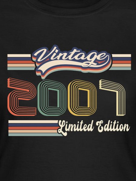 Originale 2007 Vintage edition Retro Compleanno