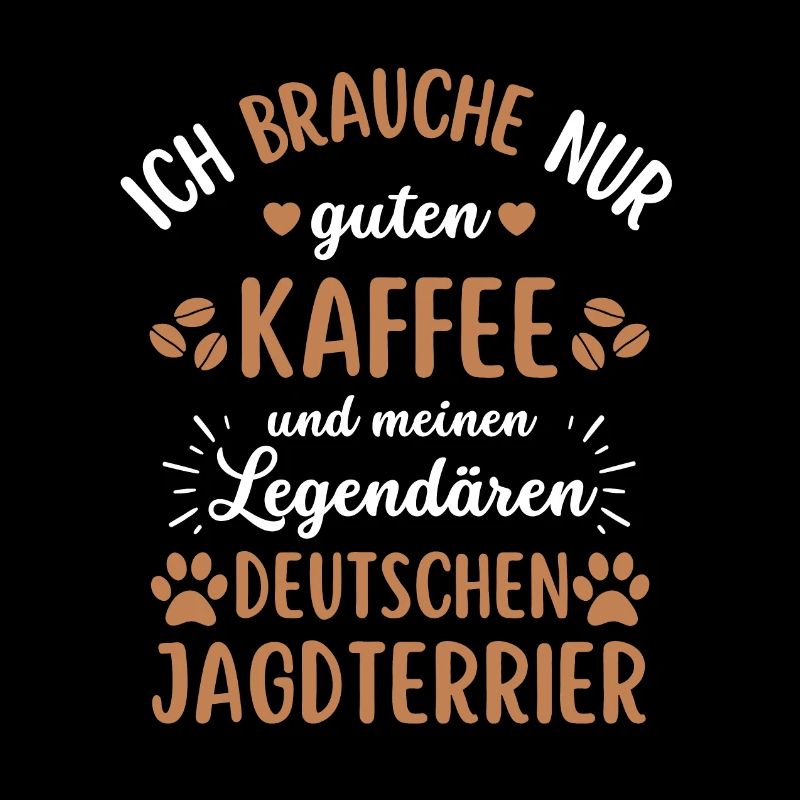 Deutscher Jagdterrier Kaffee Hund Cafe
