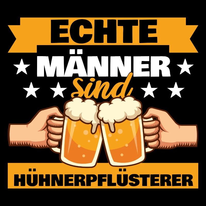 Echte Männer sind Hühnerpflüsterer