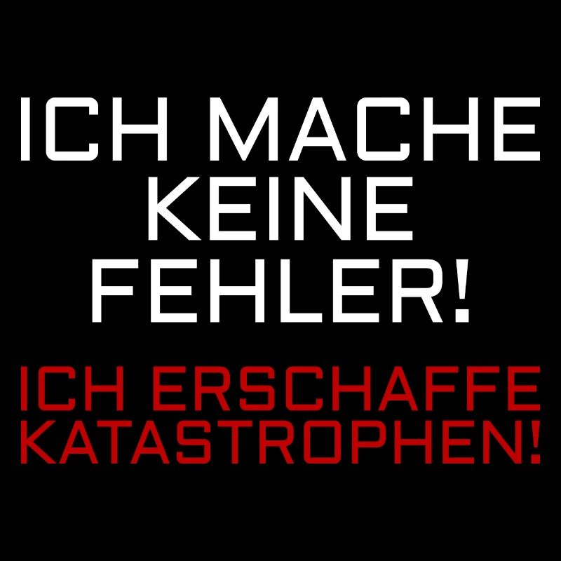 Ich mache keine Fehler