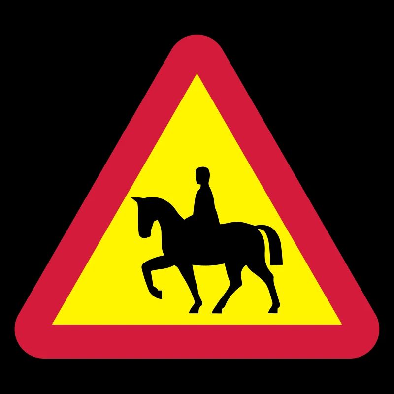 Avertissement de cheval