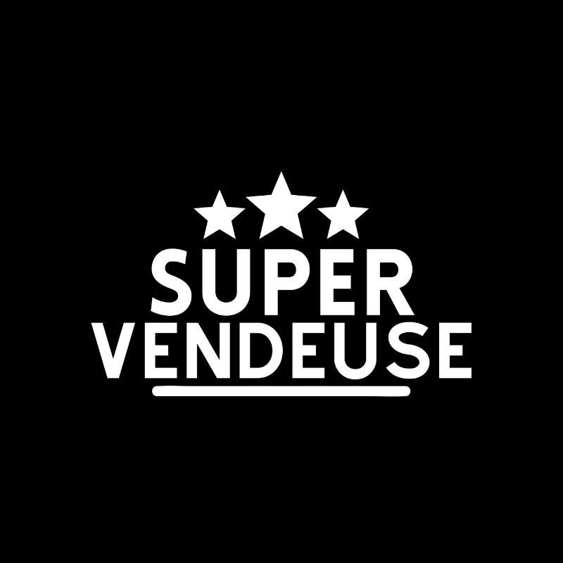 Super vendeuse. cadeau super vendeuse