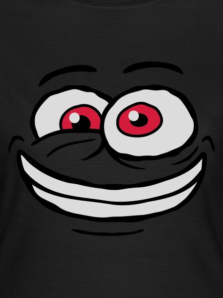 Crazy Comic Face Design