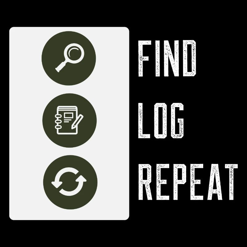 Find, Log & Repeat Geocaching