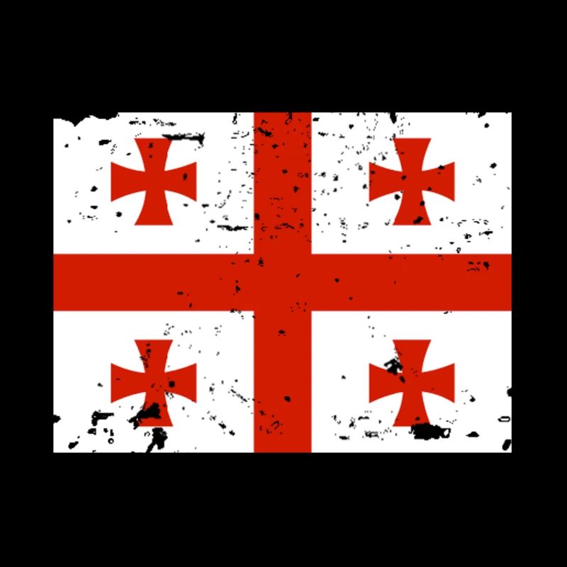 Drapeau Géorgie