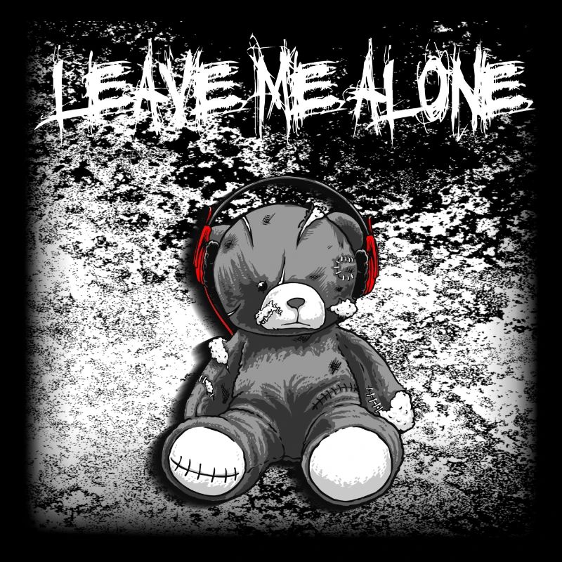Weirdo Emo Bär Leave Me Alone