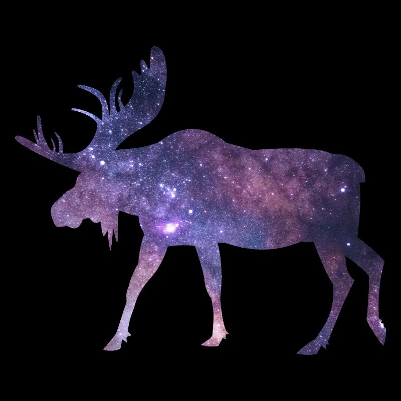 Moose Space Universe Stars Sky