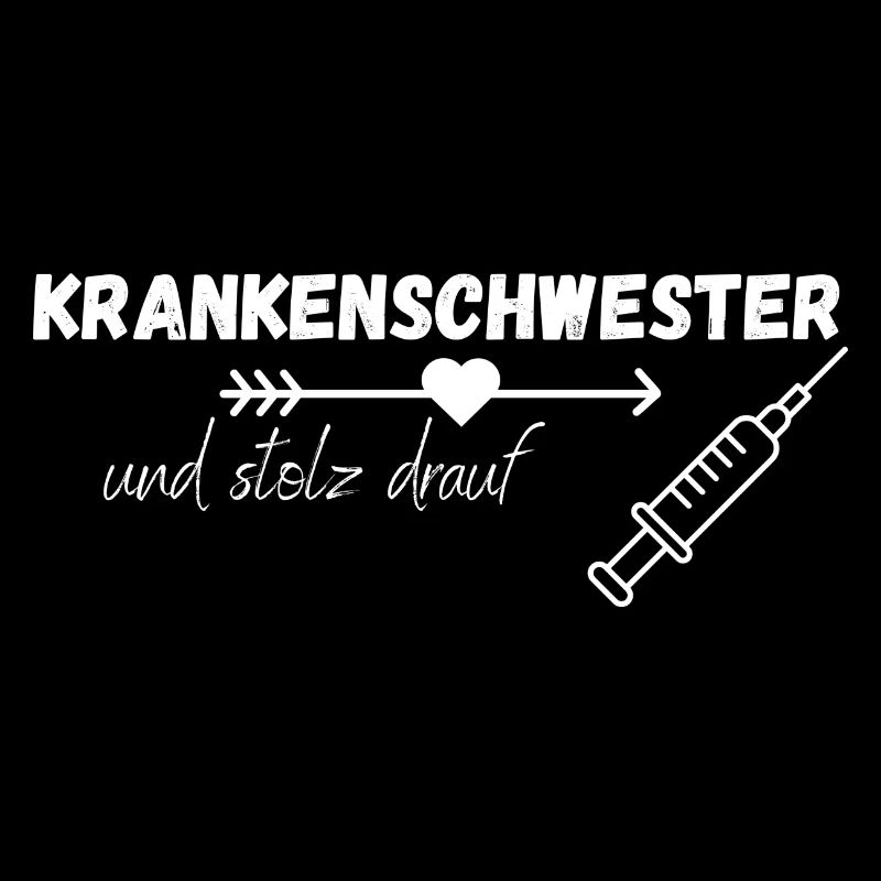 Stolze Krankenschwester