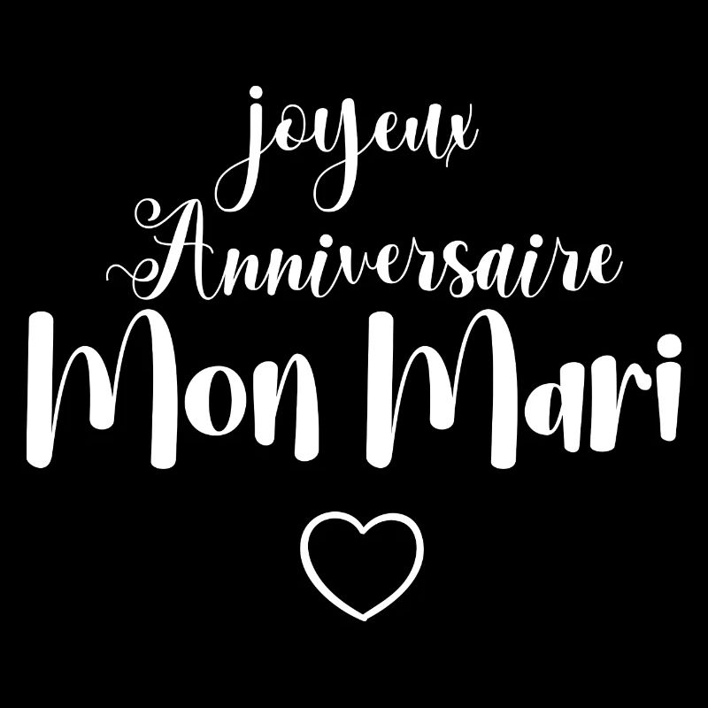 joyeux Anniversaire mon mari