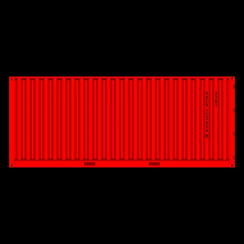 ISO Container Seecontainer Schiffscontainer TEU