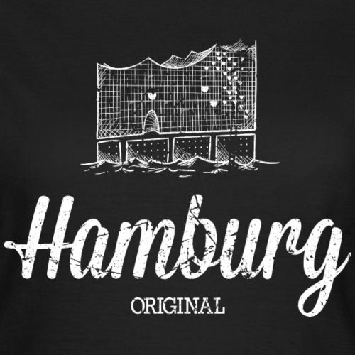 Hamburg Original Elbphilharmonie - Frauen T-Shirt