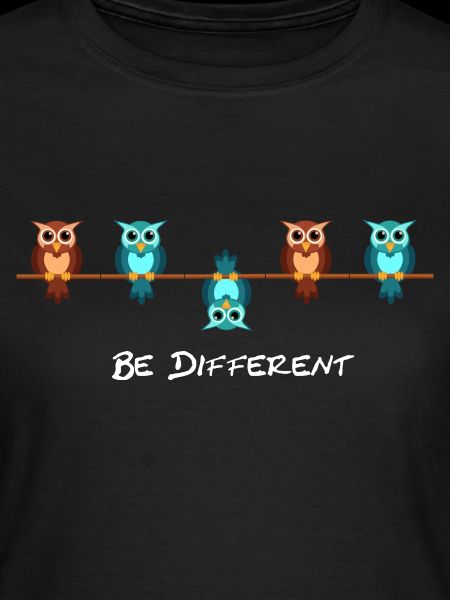 Be different