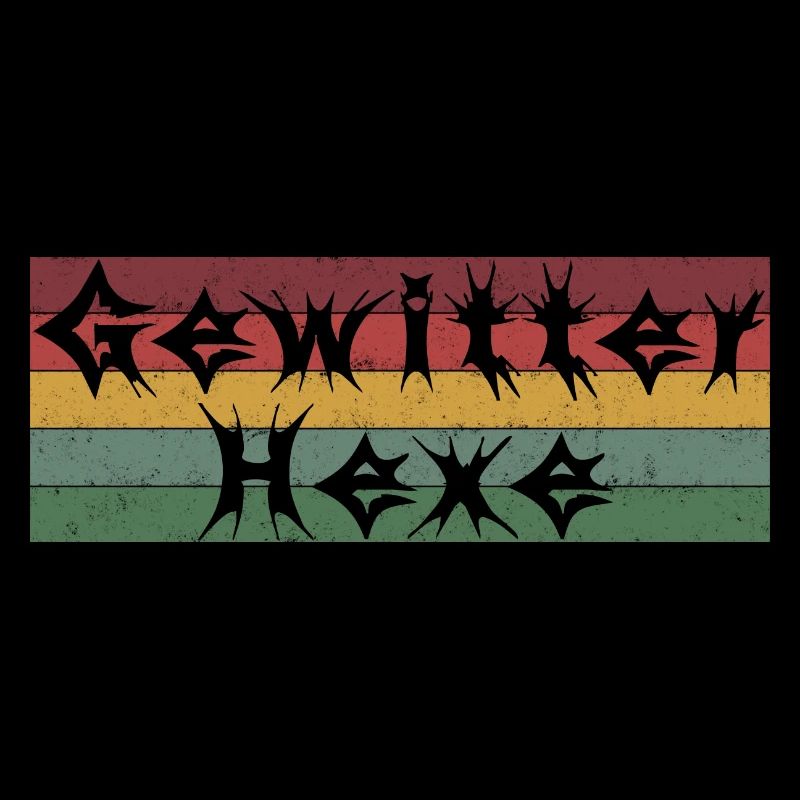 Gewitterhexe (bunt)