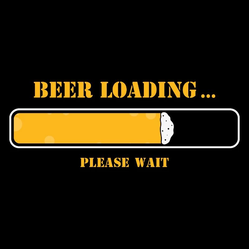 Beer Loading Please Wait Bier Beer Trinken Design