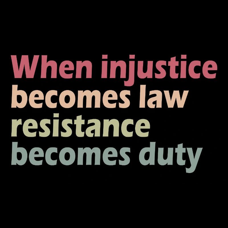 La résistance est un devoir de justice sociale