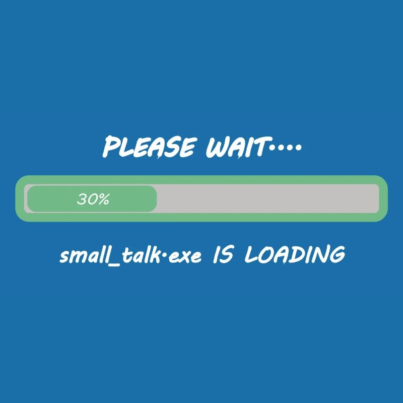 smalltalk loading white