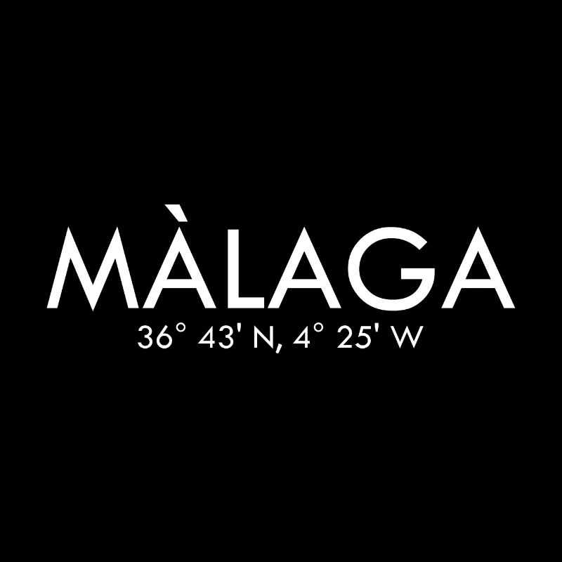 Malaga - Spain - Coordinates - Latitude Longitude