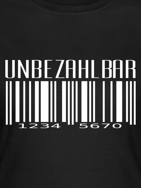 Unbezahlbar Strichcode Design