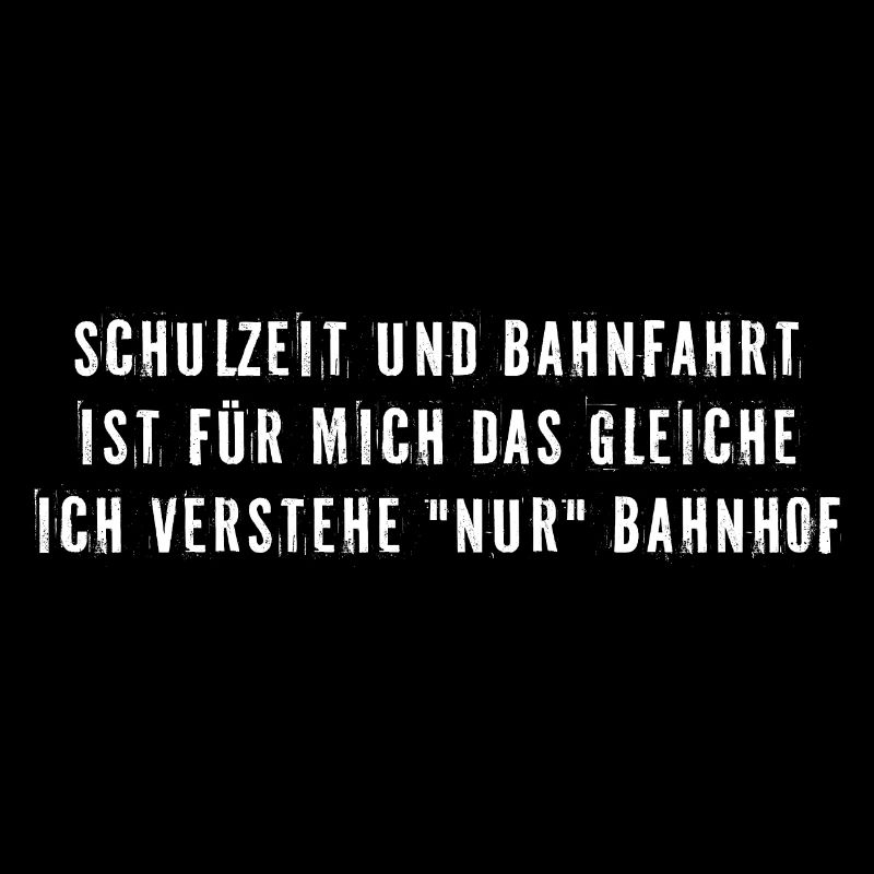 Schulzeit und Bahnfahrt
