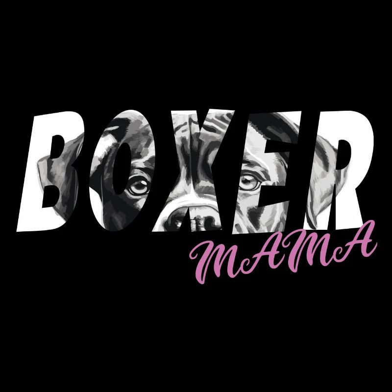 Boxer Hundemama - Deutscher Boxer Dog