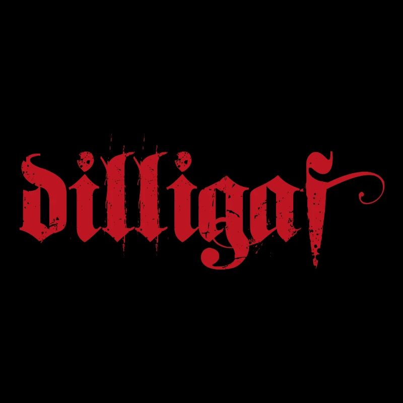 DILLIGAF texte gothique