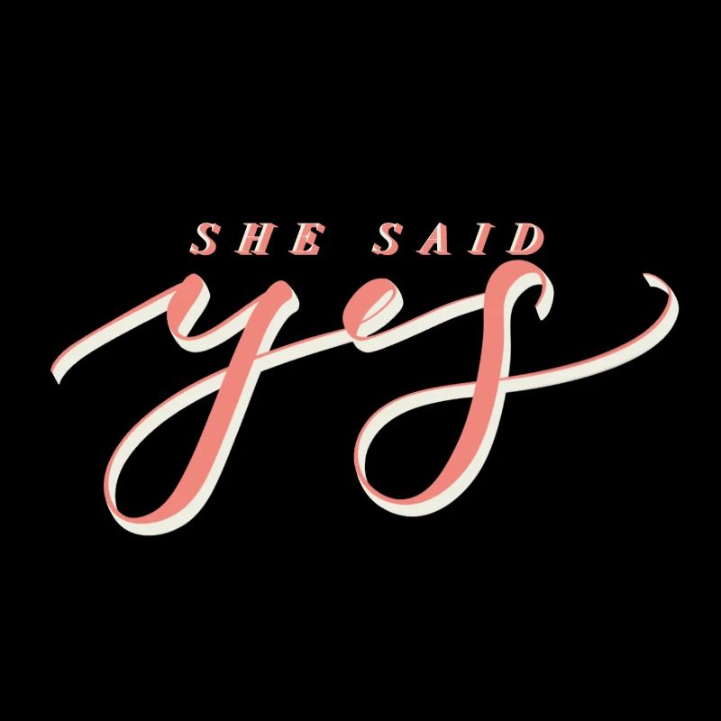She said yes