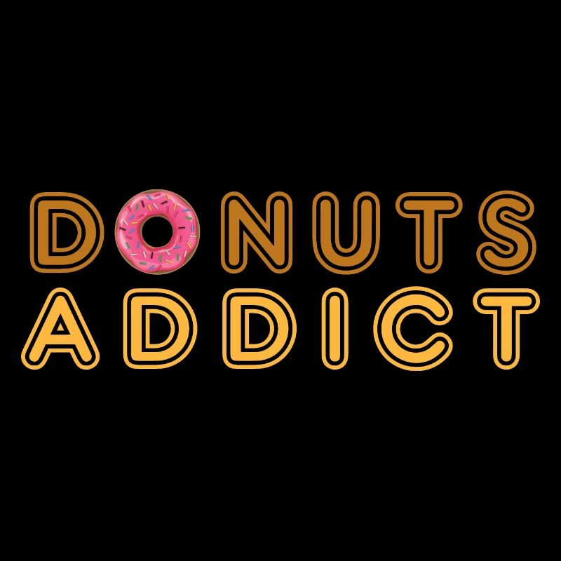 Donuts süchtig Rotgold