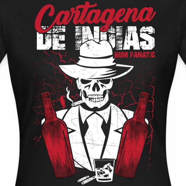 T-shirt Rum Fanatic - Cartagena des Indias