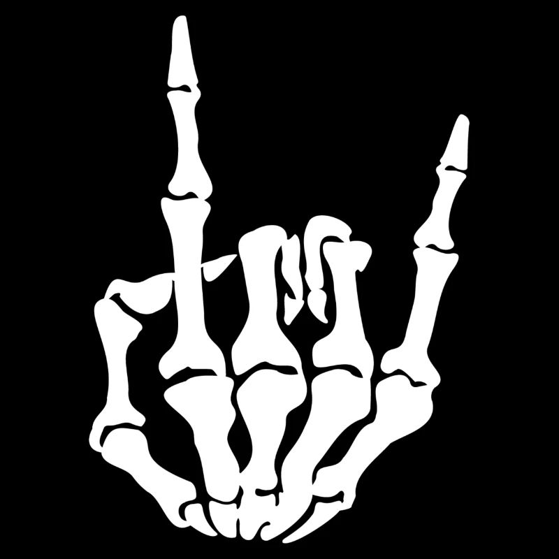 Skellet Hand weiß