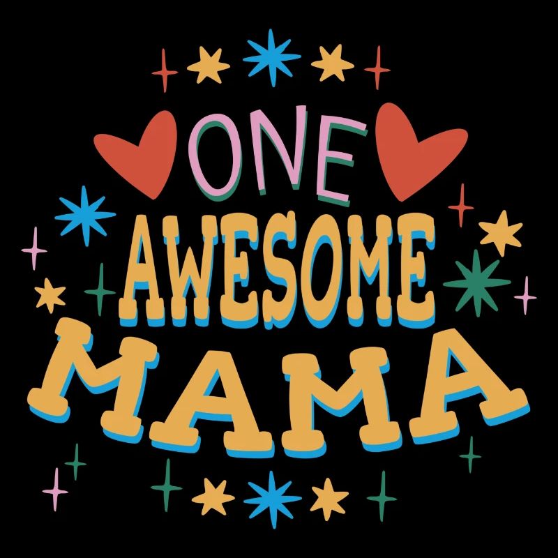 Muttertag Geschenkidee One Awesome Mama