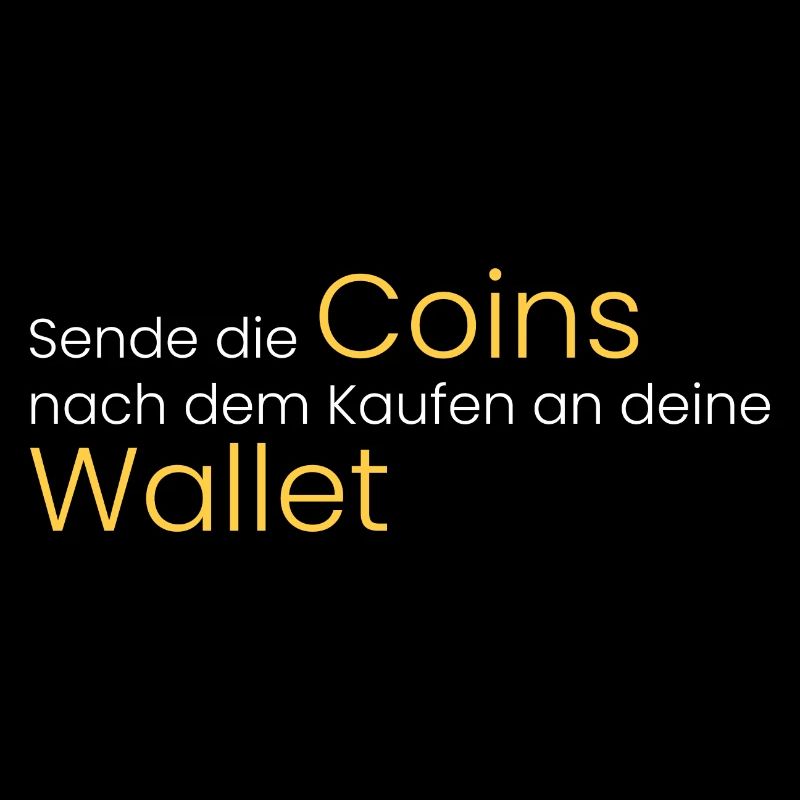 Sende Coins an deine Wallet