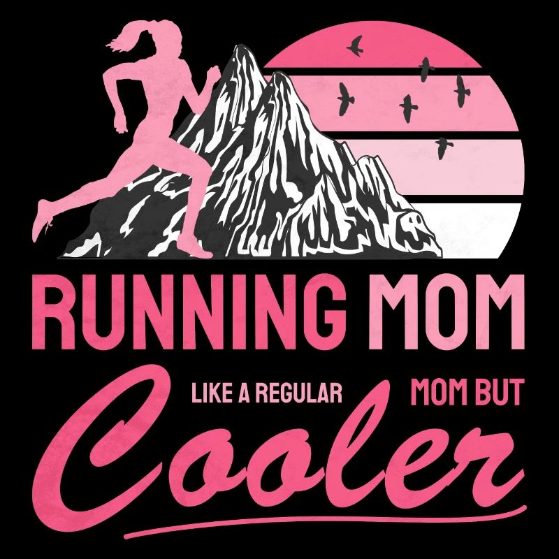 Cadeau de refroidissement de maman de course pour le coureur de maman