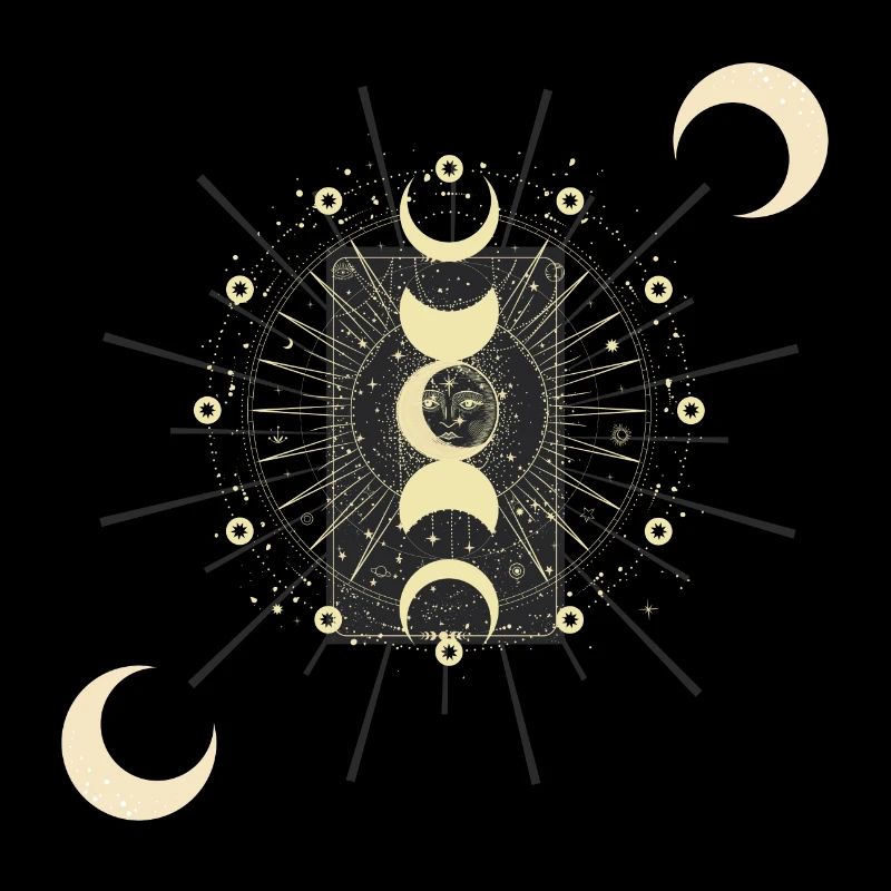 MOON STARS TAROT MAP