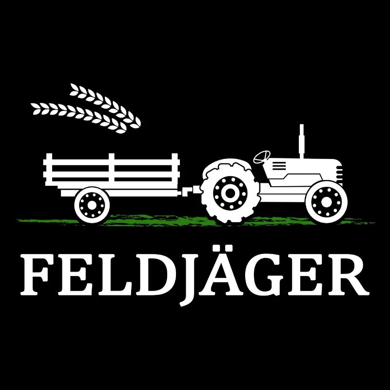Traktor Feldjäger Dorfkind Bauernhof Landei
