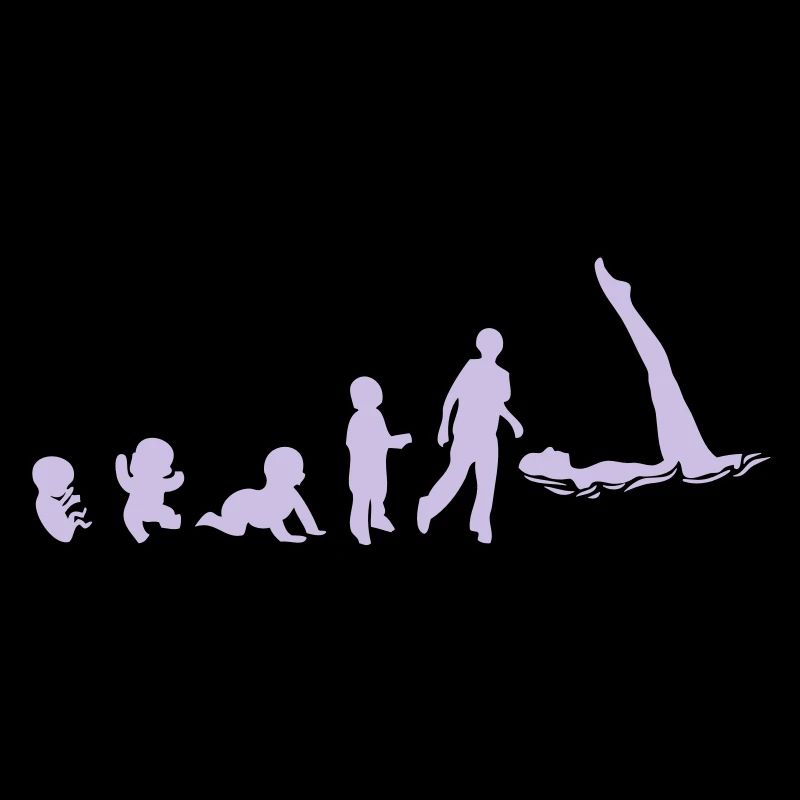 Evolution synchro swimming fetus human8