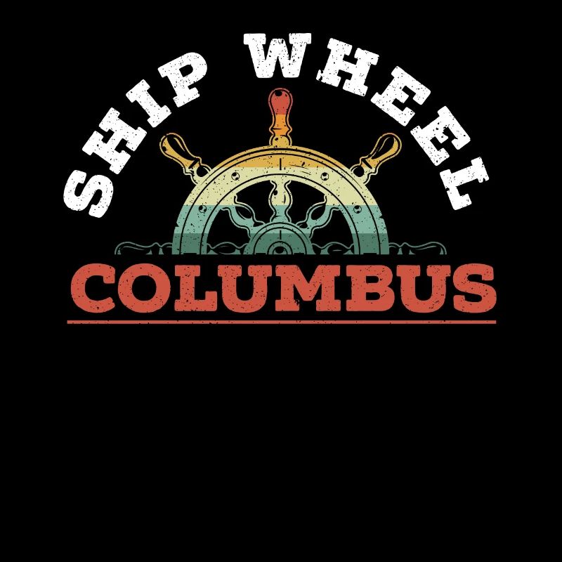Ship Wheel Columbus Day Christopher Columbus