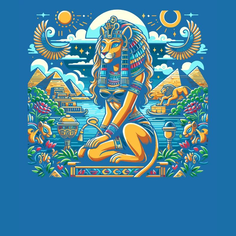 Bastet Déesse égyptienne Égypte Pyramide Égypte