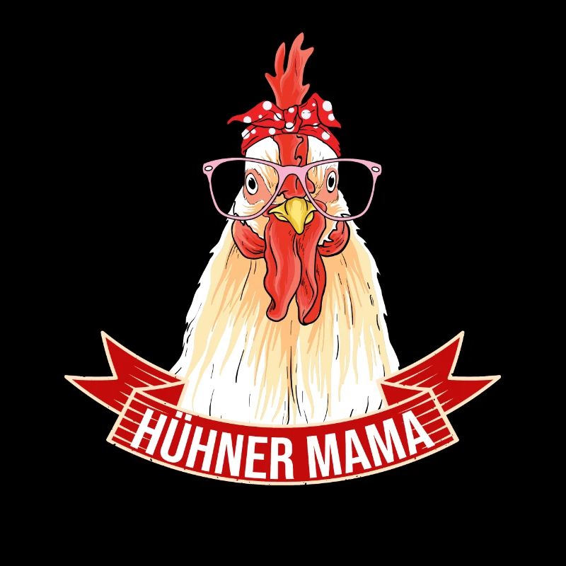 Hühner Mama Mutter Huhn Hühnchen Henne Geschenk