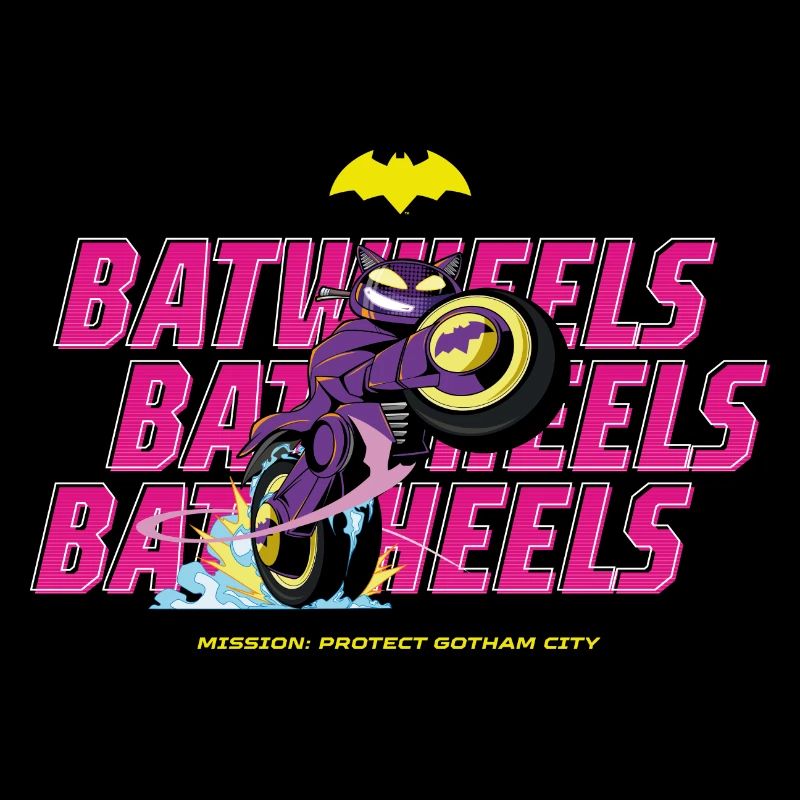Batwheels Bibi Mit Schriftzug Protect Gotham City